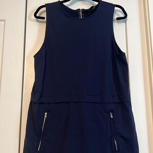 Cynthia Rowley navy nylon/spandex stretch dress size XL